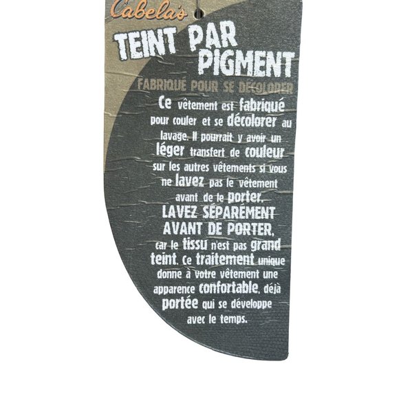 Cabela's Camping Camouflage Women Shirt Size S New with Tags - Picture 7 of 7